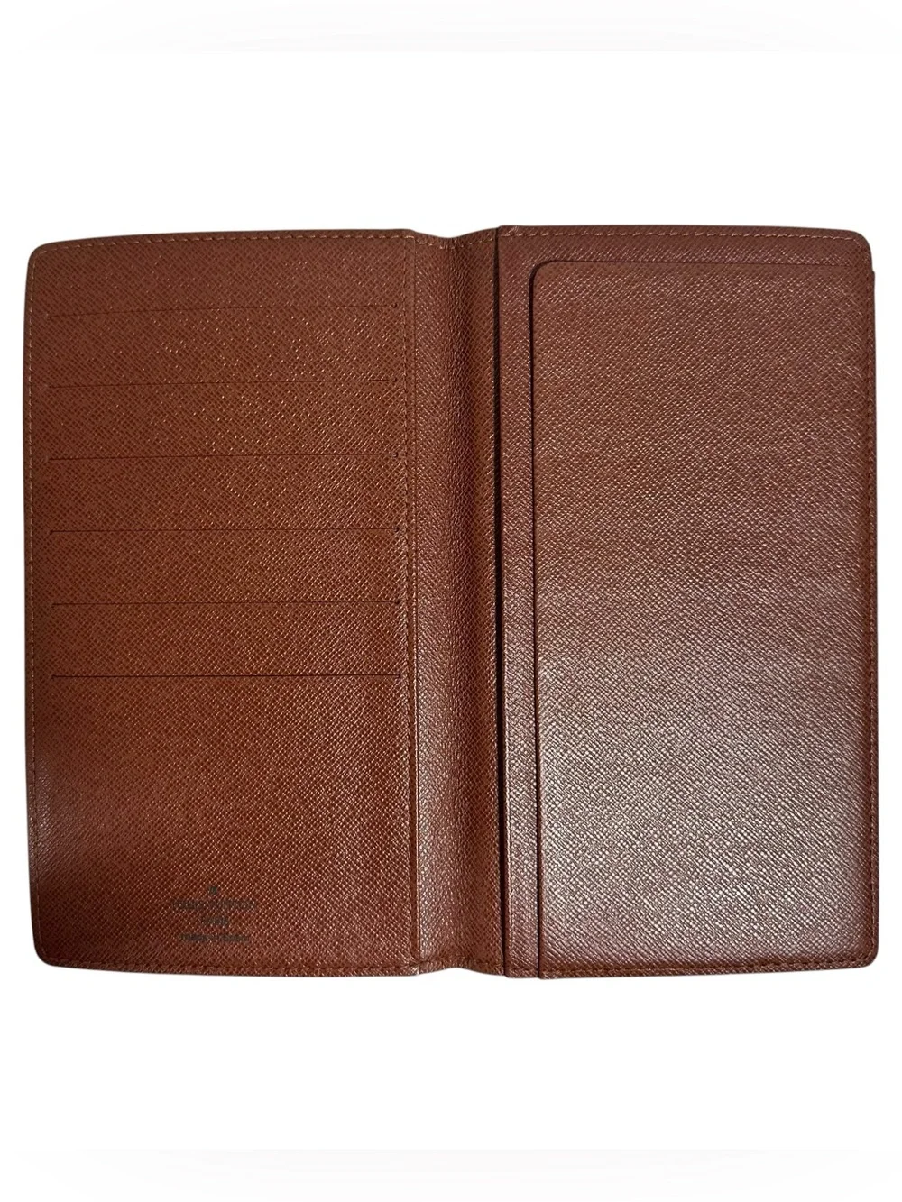 Louis Vuitton Monogram Leather Long Slim Bifold Passport Wallet
